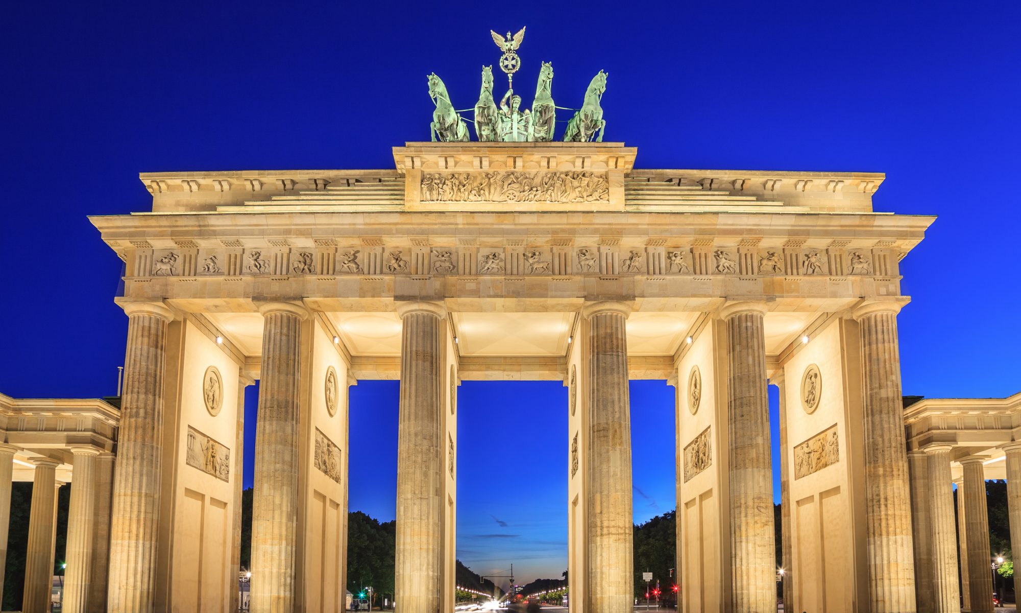 Brandenburg gate of Berlin, Germany