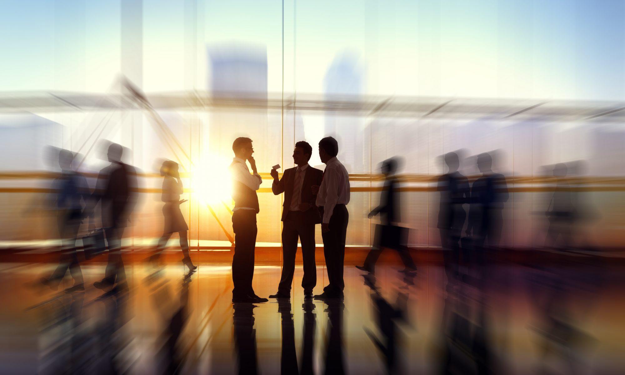 Business People Meeting Seminar Corporate Office Concept