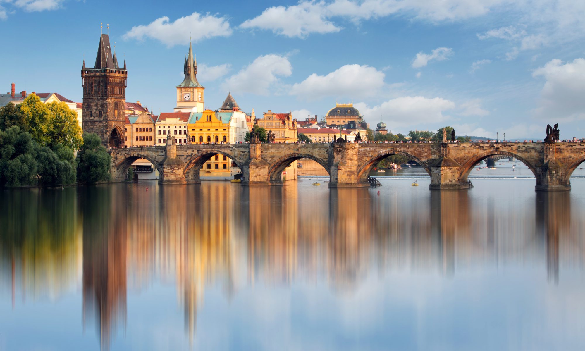 Prag Karlsbrücke Tschechische Republik