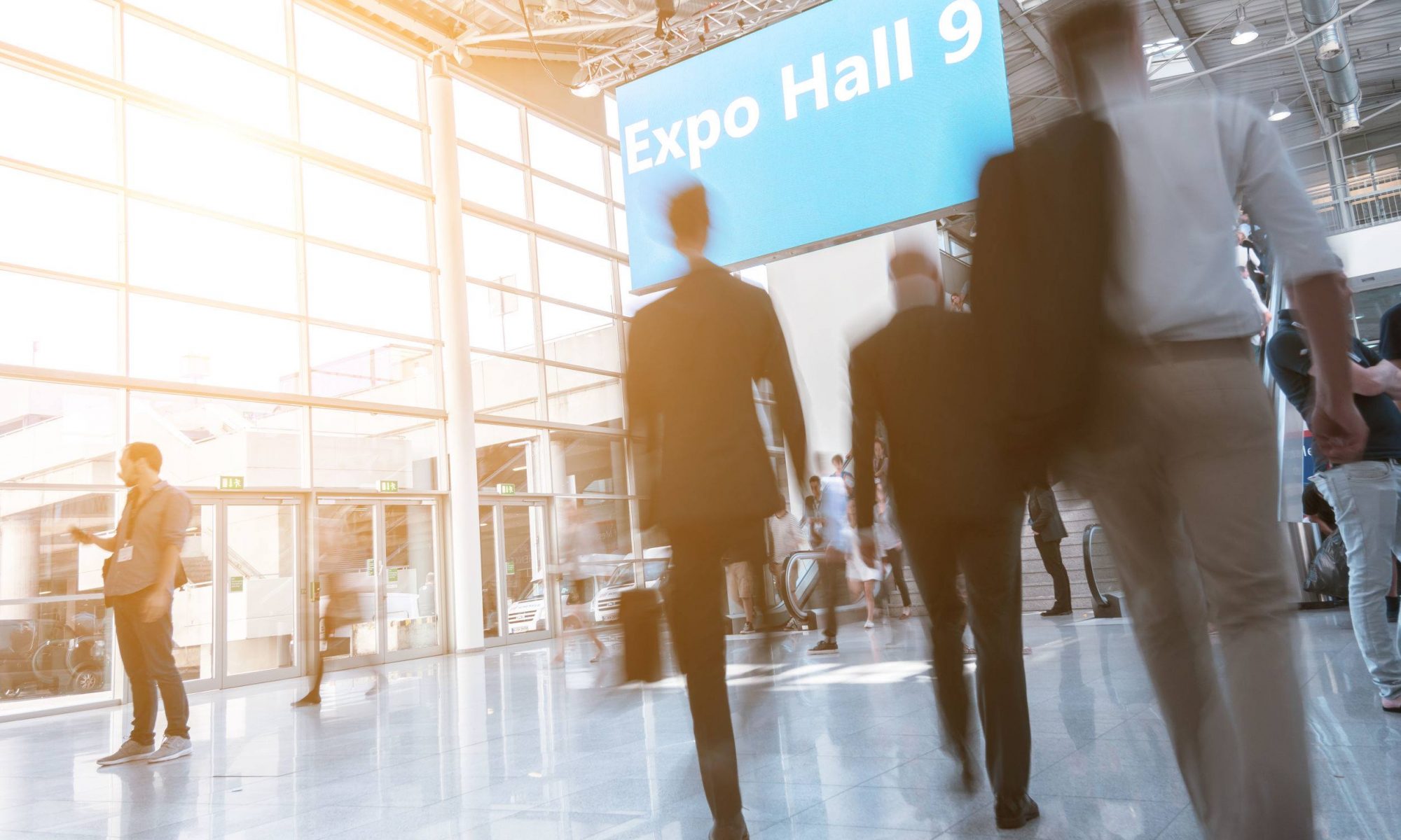 Visitors at a trade fair - Fitur Madrid