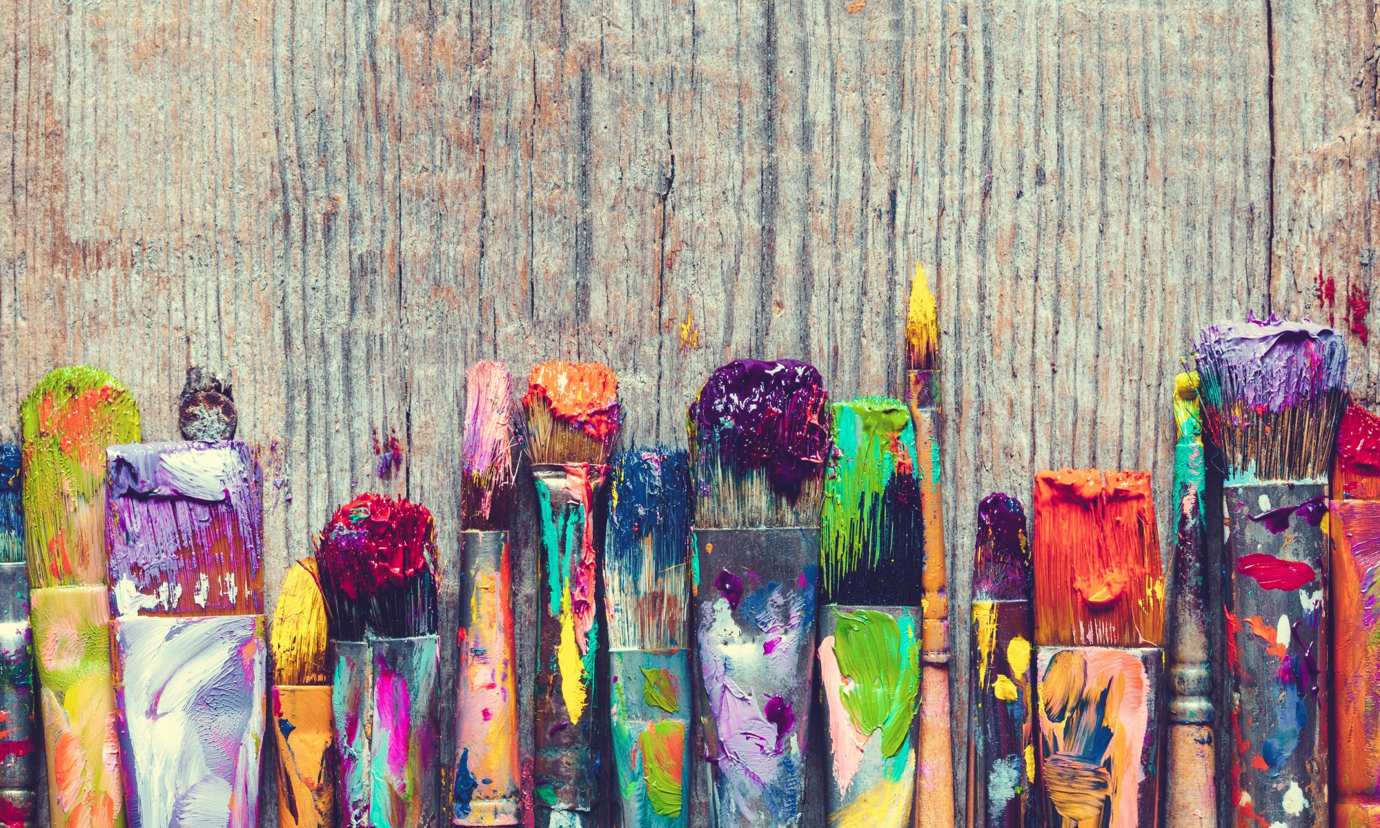 Pinsel Farben Malen Kunst