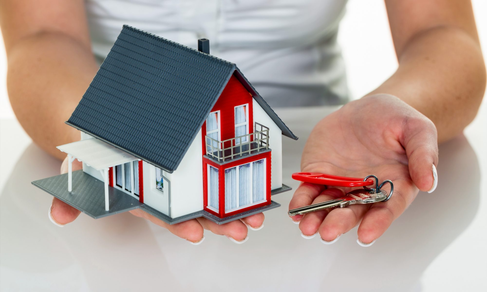 House with key - Real estate fair - Cityscape Qatar 2018