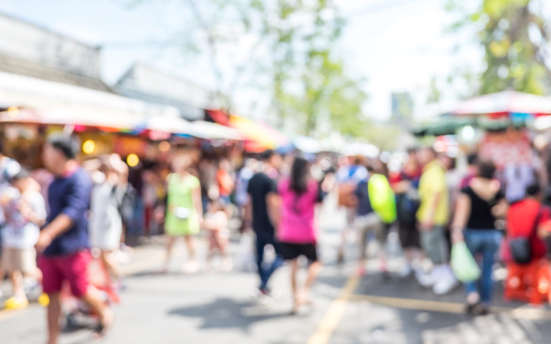 People at the fair-Jakarta Fair Kemayoran