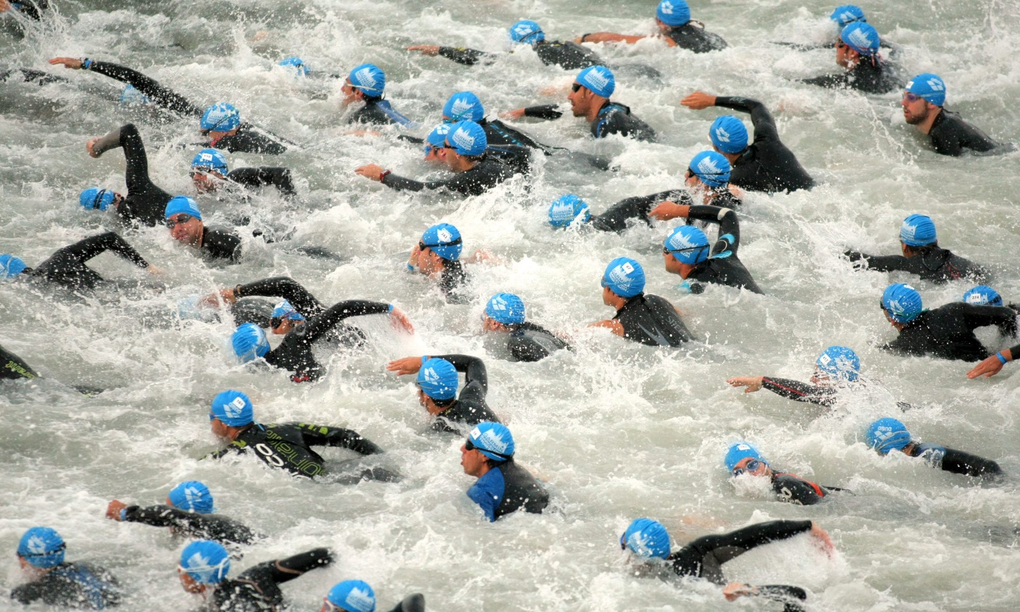 Swimmer in the water - Mainova IronmanSwimmer in the water - Mainova Ironman